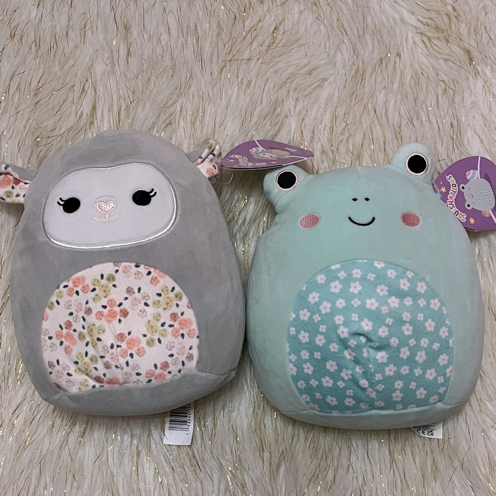 Squishmallow Elea & Fritz Easter bundle